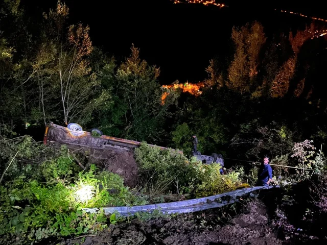 Kastamonu'da tır kazası gizemli detaylarla dikkat çekiyor