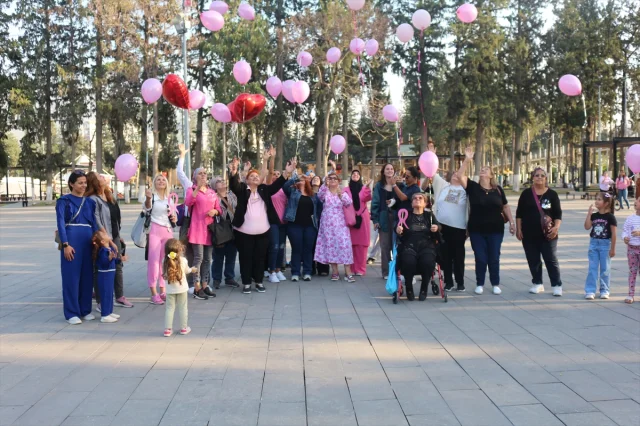 Hatay'da Kanseri Yenen Kadın İçin Duygusal Anlar Yaşandı
