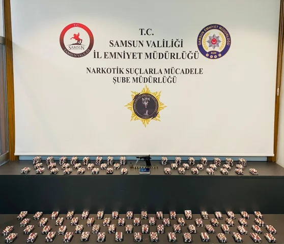 Samsun'da Çöp Konteynerinde Şoke Eden Uyuşturucu Operasyonu
