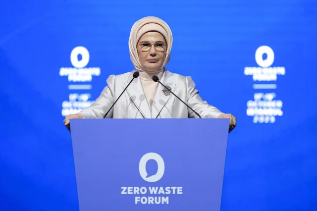 Emine Erdoğan İstanbul'da Sıfır Atık Mesajı Verdi