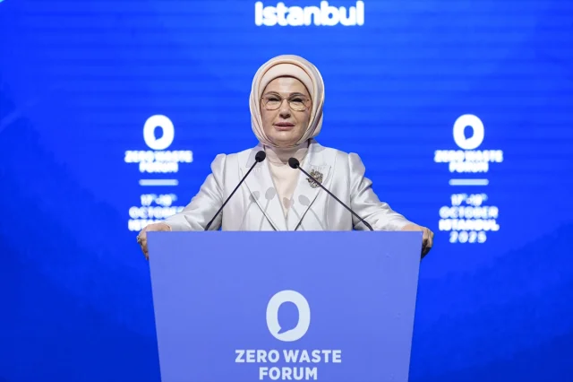 Emine Erdoğan İstanbul'da Sıfır Atık Mesajı Verdi
