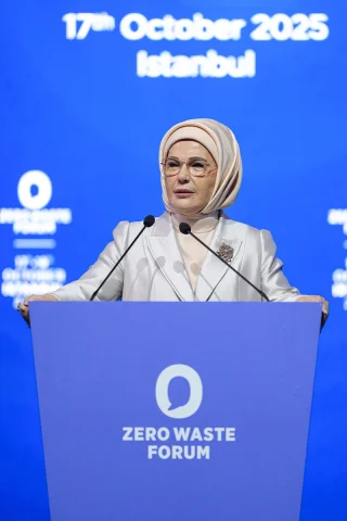 Emine Erdoğan İstanbul'da Sıfır Atık Mesajı Verdi