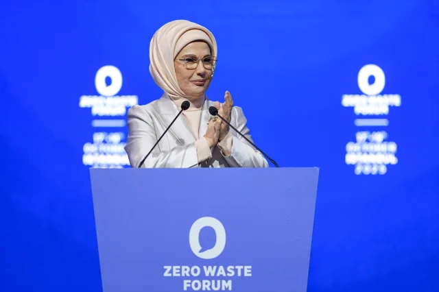 Emine Erdoğan İstanbul'da Sıfır Atık Mesajı Verdi
