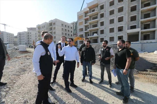 Antakya'da Yeni Afet Konutları Yükseliyor