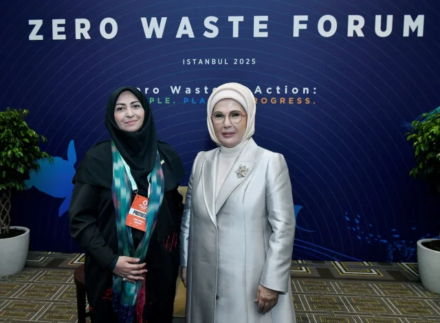 Emine Erdoğan'dan İran'a Sıfır Atık Mesajı