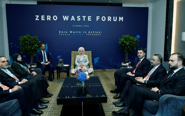 Emine Erdoğan'dan İran'a Sıfır Atık Mesajı