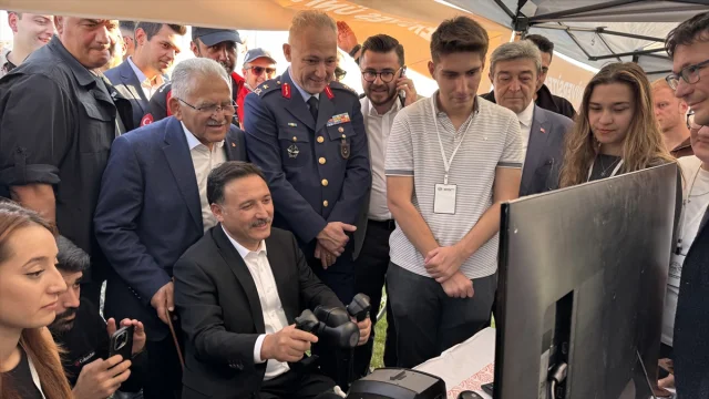 Kayseri Bilim Festivali'nde Teknoloji ve Eğlence Dolu Dakikalar