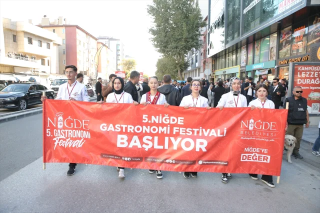 Niğde Gastronomi Festivali'nde 5. Yıl Heyecanı
