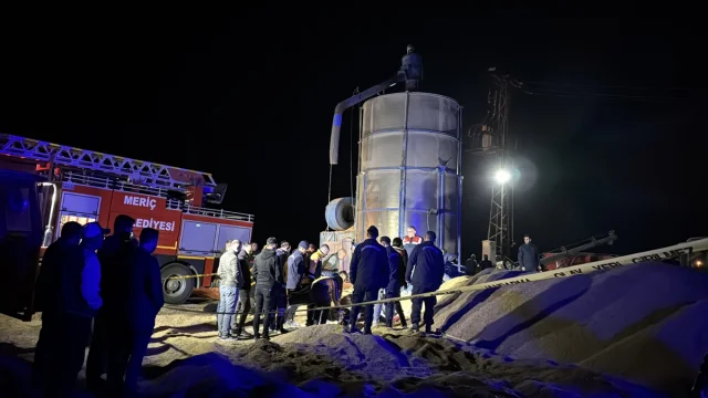 Edirne'de Çeltik Kurutma Makinesinde Korkunç Ölüm