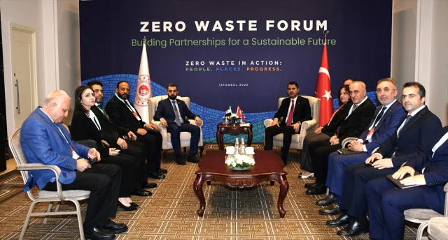 Uluslararası Sıfır Atık Forumu'nda Önemli İkili Görüşmeler