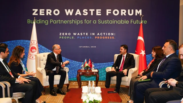 Uluslararası Sıfır Atık Forumu'nda Önemli İkili Görüşmeler