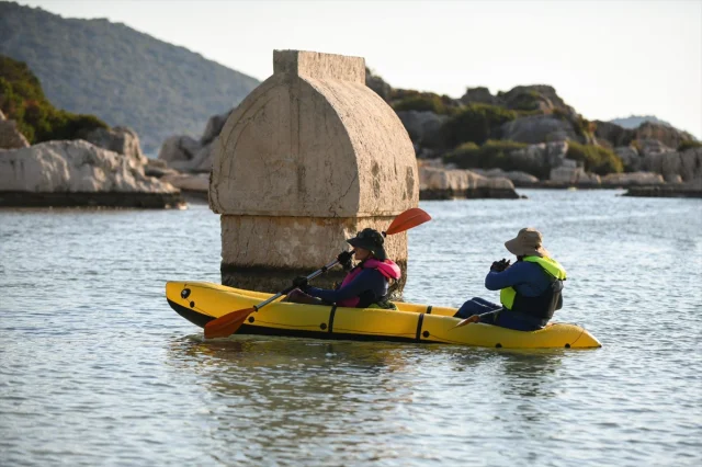 Türkiye'nin Saklı Cenneti Kale Üçağız Turizmin Zirvesinde