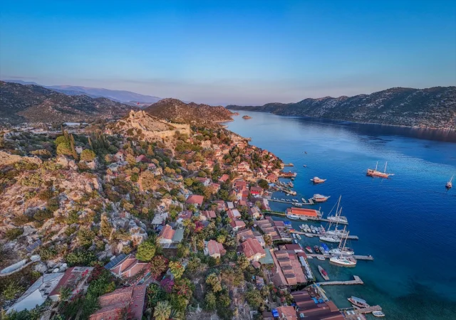 Türkiye'nin Saklı Cenneti Kale Üçağız Turizmin Zirvesinde