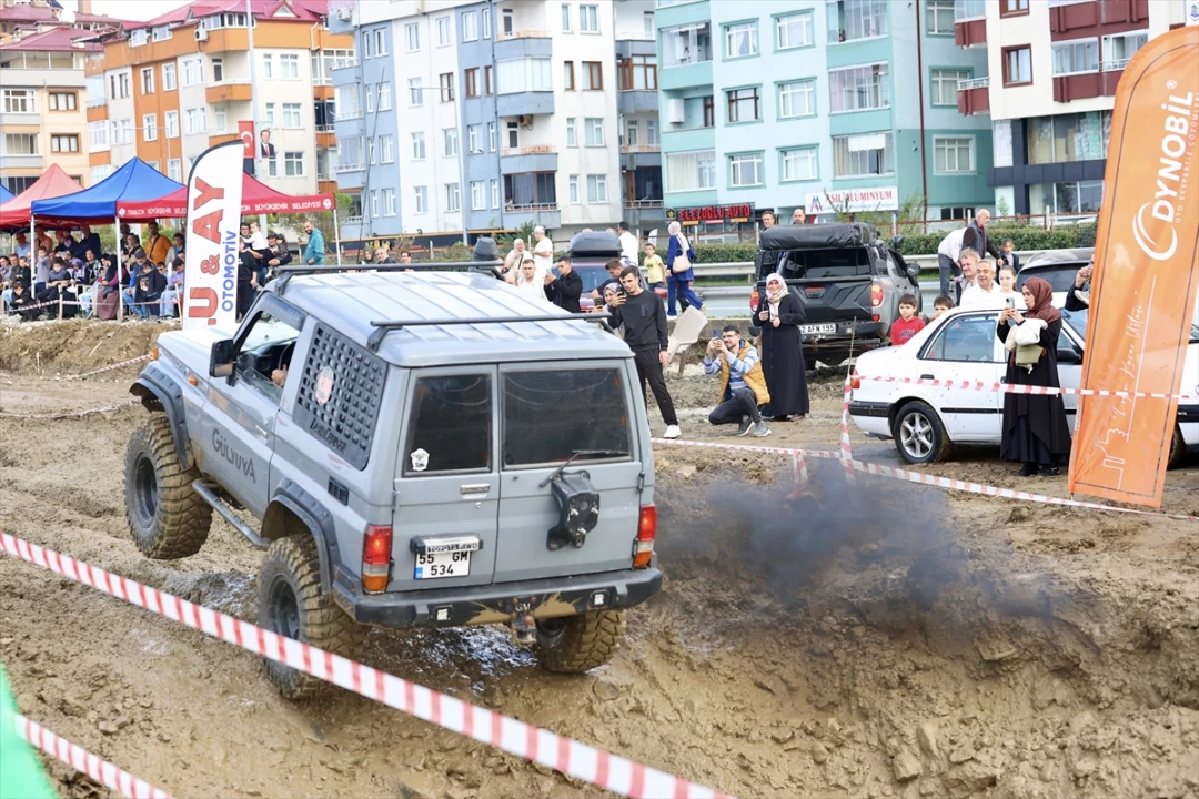 Trabzon'daki Off-Road Festivaline Yoğun İlgi: Adrenalin Dolu Anlar