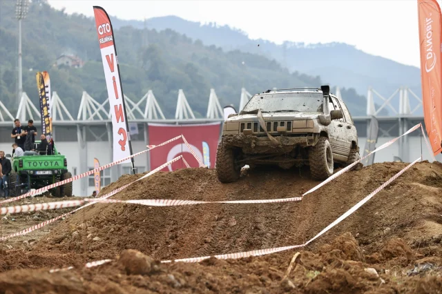 Trabzon'daki Off-Road Festivaline Yoğun İlgi: Adrenalin Dolu Anlar
