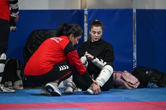 Milli sporcu Merve Dinçel, dünya şampiyonluğu için yeniden tatamide