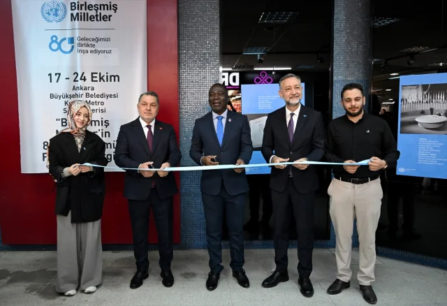 Ankara'da Birleşmiş Milletler 80. Yıl Sergisi Yoğun İlgili Karşıladı