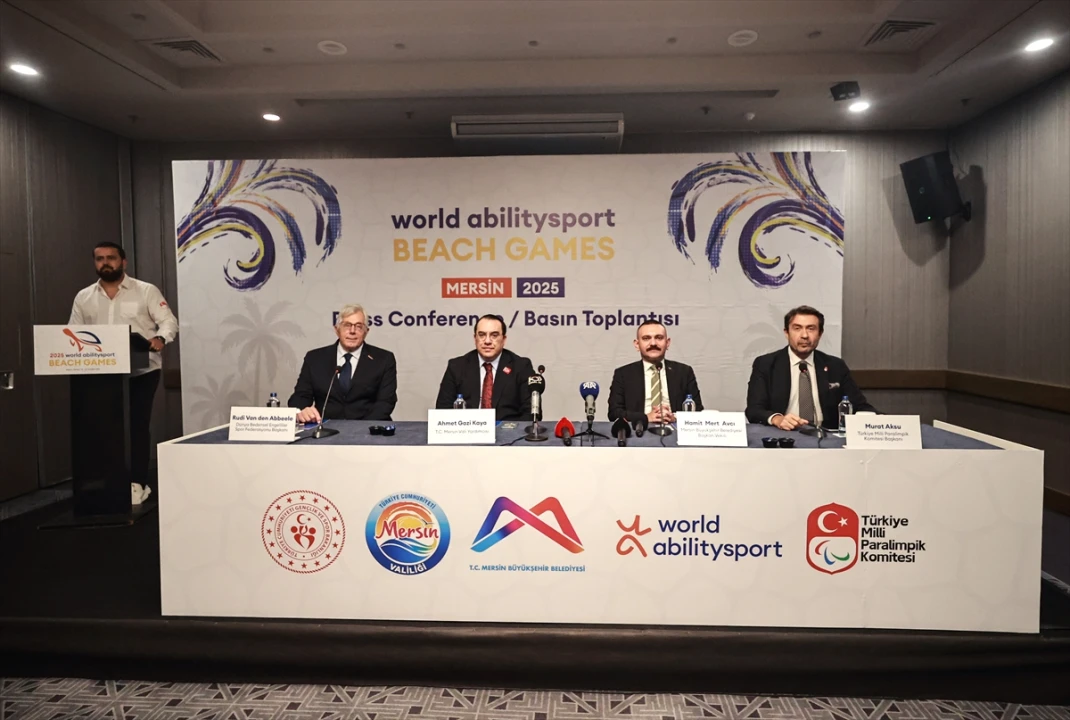 Dünya Bedensel Engelliler Plaj Oyunları Mersin'de Başlıyor