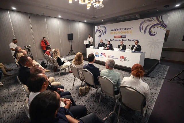 Dünya Bedensel Engelliler Plaj Oyunları Mersin'de Başlıyor