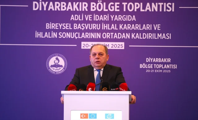 Anayasa Mahkemesi Başkanı Diyarbakır'dan Adalet Çağrısı