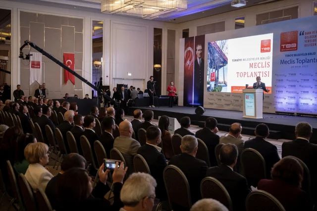 Türkiye Belediyeler Birliğinde Dikkat Çeken Toplantı
