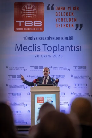 Türkiye Belediyeler Birliğinde Dikkat Çeken Toplantı