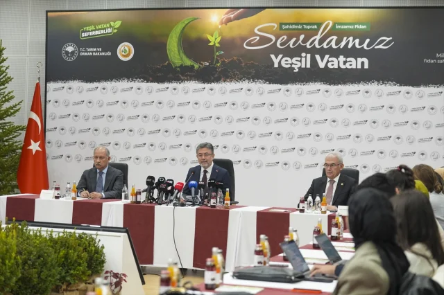 Yeşil Vatan Seferberliği ile Türkiye'yi Yeşertecek Büyük Hedef