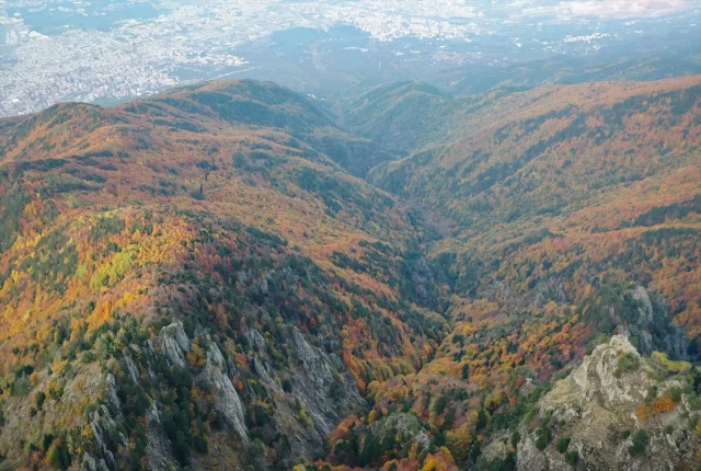 Uludağ'ın Sonbahar Büyüsü Herkesi Büyülüyor