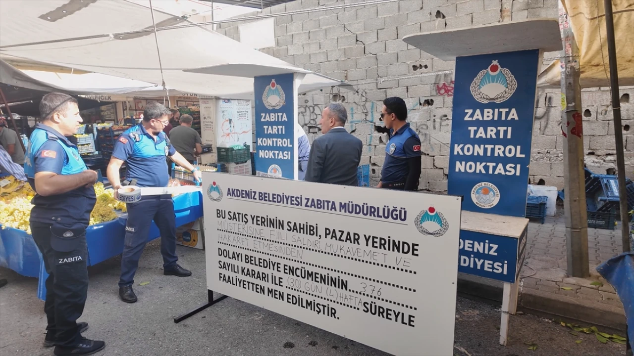 Mersin'deki Pazarcıya Rekor Ceza: Müşteriye Saldırı Pahalıya Patladı