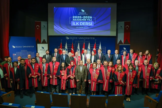 Cevdet Yılmaz'a Düzce'de Fahri Profesörlük: Eğitimde Büyük Yatırımlar