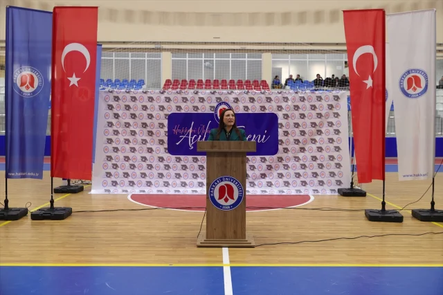 Hakkari Üniversitesi'nde Yeni Eğitim Yılına Filistin Temasıyla Başladı