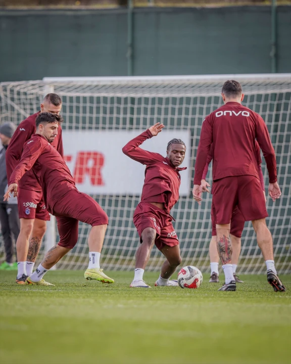 Trabzonspor'un Eyüpspor Maçı Öncesi Kritik Hazırlıkları Devam Ediyor