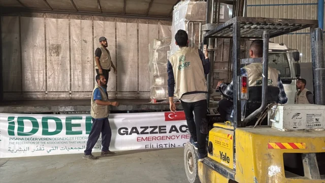 Gazze'de İDDEF'ten Umut Işığı Olmaya Devam Ediyor
