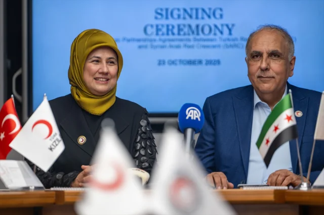 Türk Kızılay ve Suriye İş Birliğiyle Yeni Dönem Başlıyor