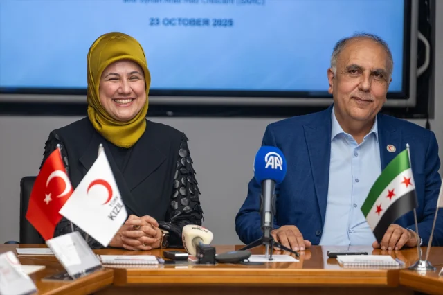 Türk Kızılay ve Suriye İş Birliğiyle Yeni Dönem Başlıyor