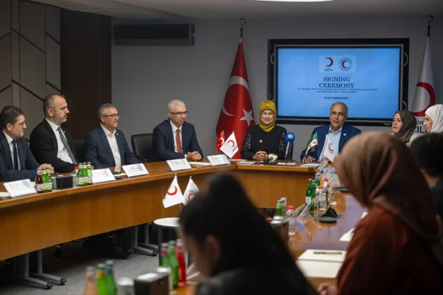 Türk Kızılay ve Suriye İş Birliğiyle Yeni Dönem Başlıyor