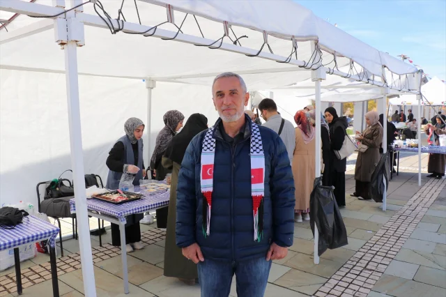 Van'da Öğrenciler Ve Akademisyenlerden Gazze İçin Büyük Destek