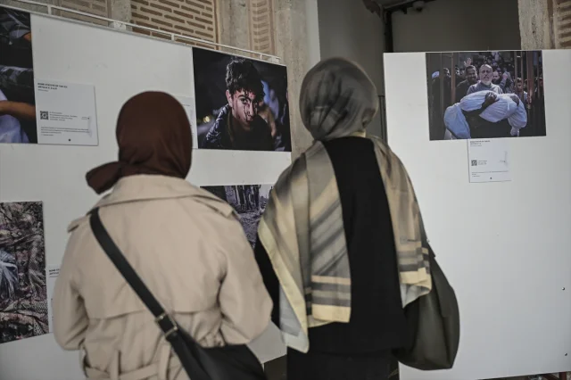 Gazze Mahkemesi'nde "Kanıt" Sergisine Yoğun İlgi
