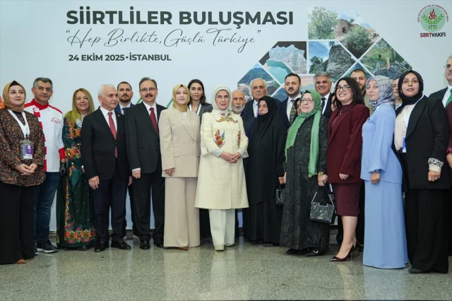 Emine Erdoğan: Siirt'in Kültürel Zenginlikleri Dünya ile Buluşmalı
