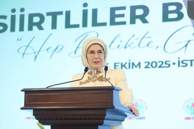 Emine Erdoğan'dan Duygulandıran 'Siirtlilerle Buluşma' Mesajı