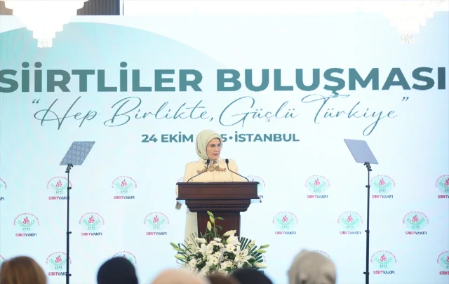 Emine Erdoğan'dan Duygulandıran 'Siirtlilerle Buluşma' Mesajı