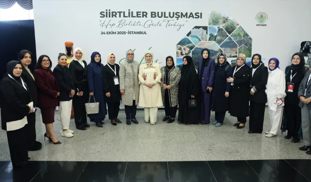 Emine Erdoğan'dan Duygulandıran 'Siirtlilerle Buluşma' Mesajı