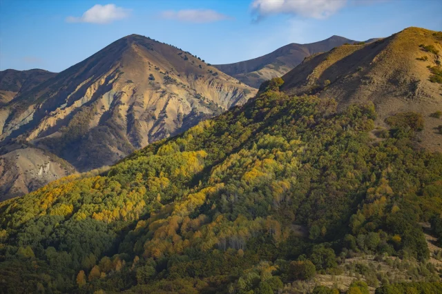 Tunceli'nin gizemli zirvelerinde sonbahar büyüsü