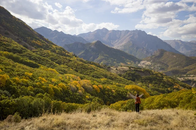 Tunceli'nin gizemli zirvelerinde sonbahar büyüsü
