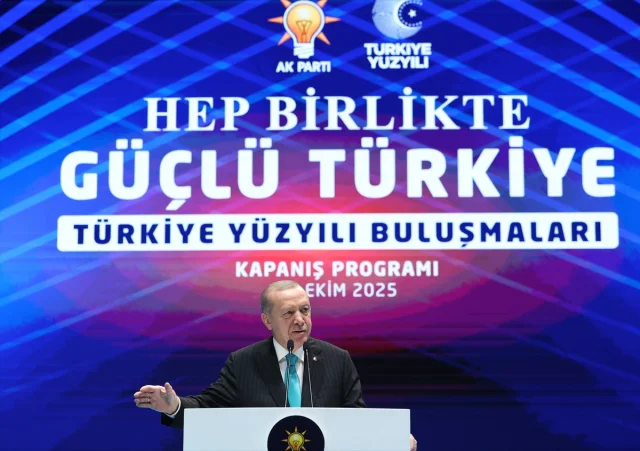Erdoğan'dan Türkiye Yüzyılı Açıklaması: Yeni Dönemin Kapıları Aralanıyor