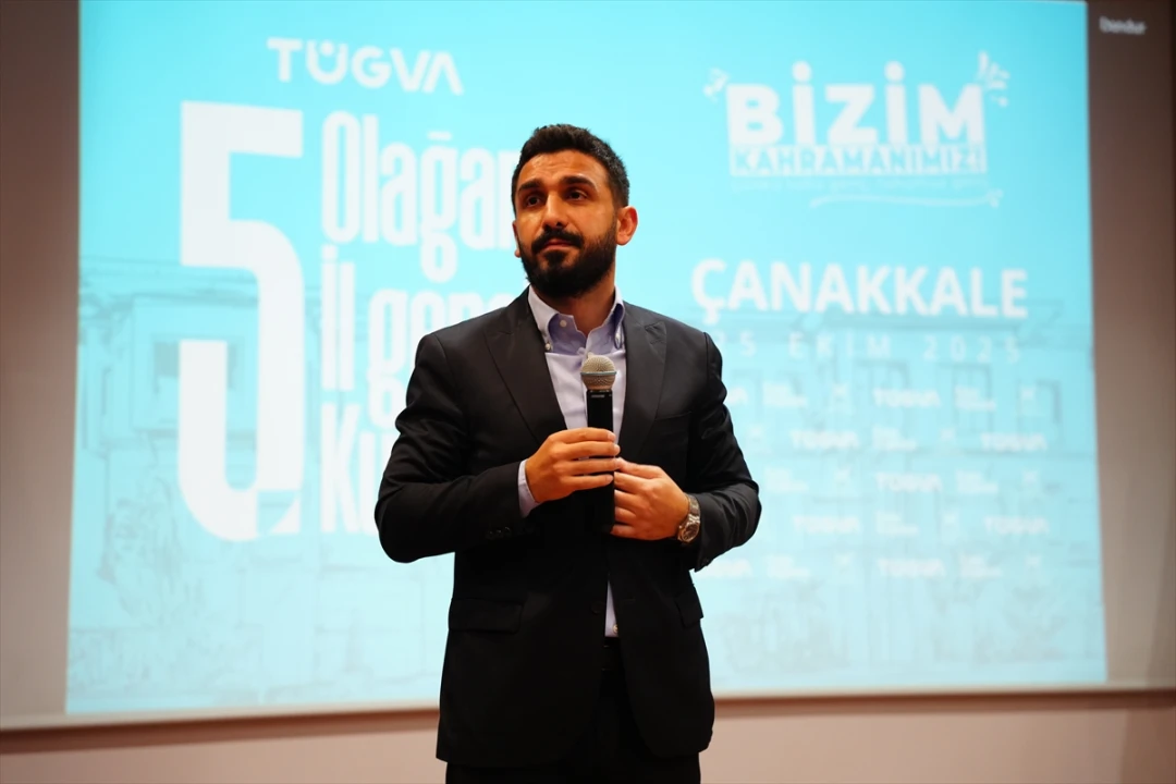 Çanakkale'de TÜGVA'nın Genel Kurulu Toplandı: Gazze'den Dünya İçin Mesajlar
