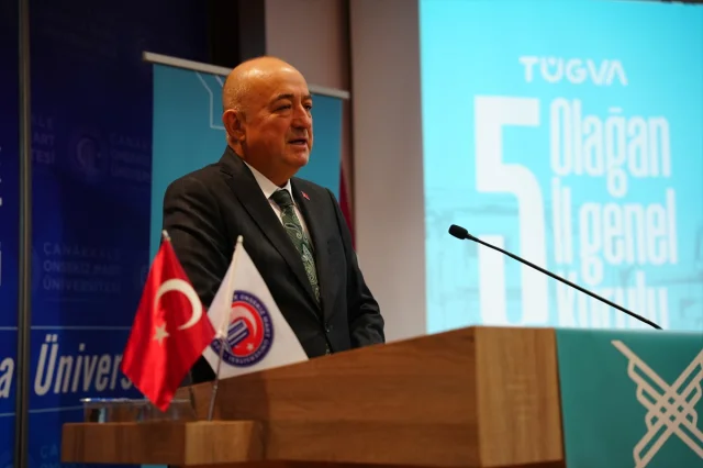 Çanakkale'de TÜGVA'nın Genel Kurulu Toplandı: Gazze'den Dünya İçin Mesajlar