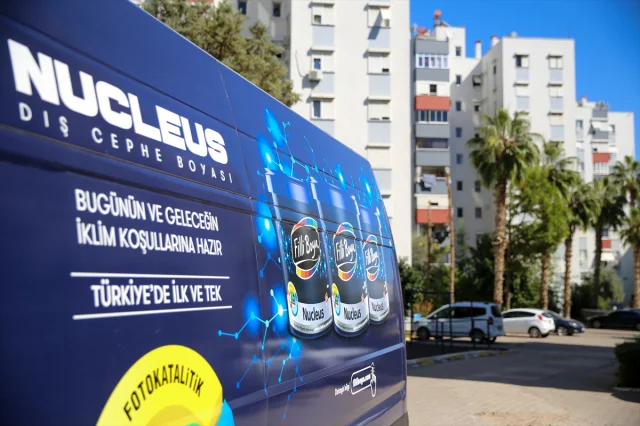 Nucleus Boyası Antalya Sıcaklarına Meydan Okuyor