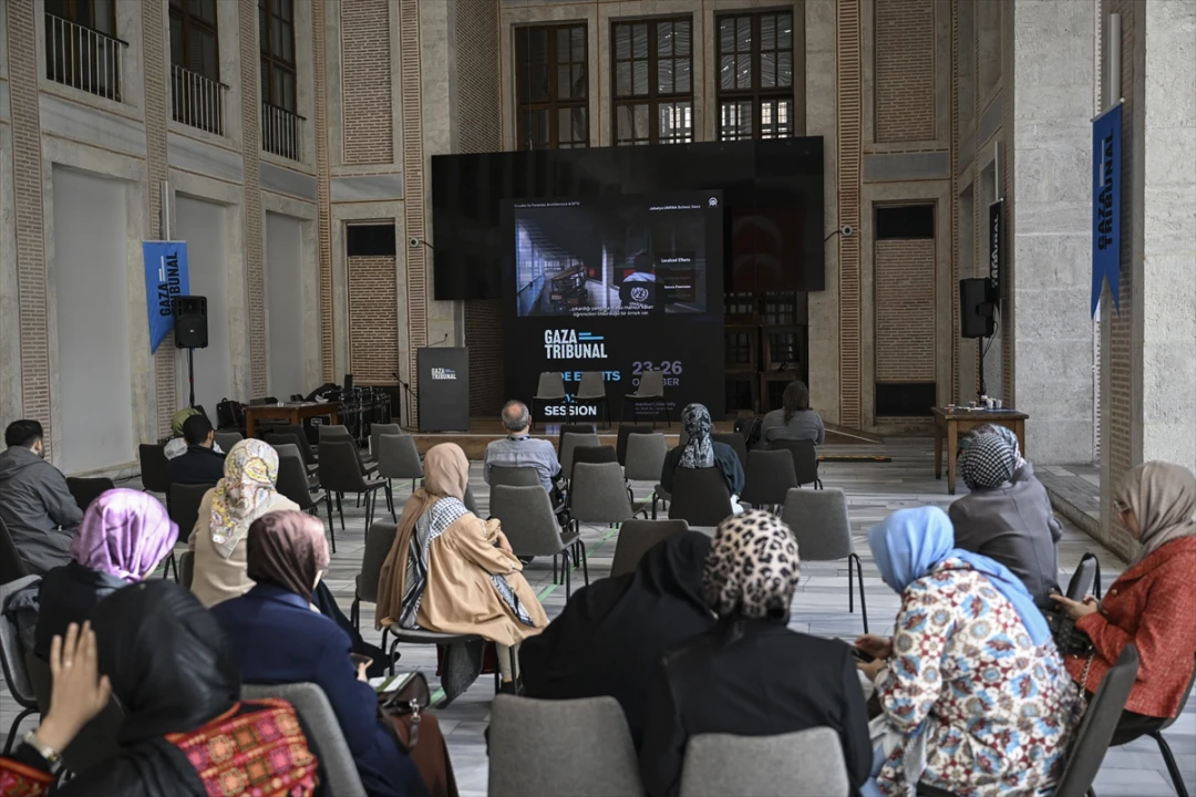 Gazze Mahkemesi'nin Karar Oturumunda AA'nın Kanıt Belgeseli Yoğun İlgi Gördü