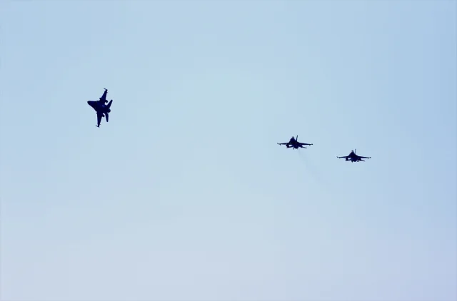 Fethiye'de F-16 Gösterisi Nefesleri Kesti
